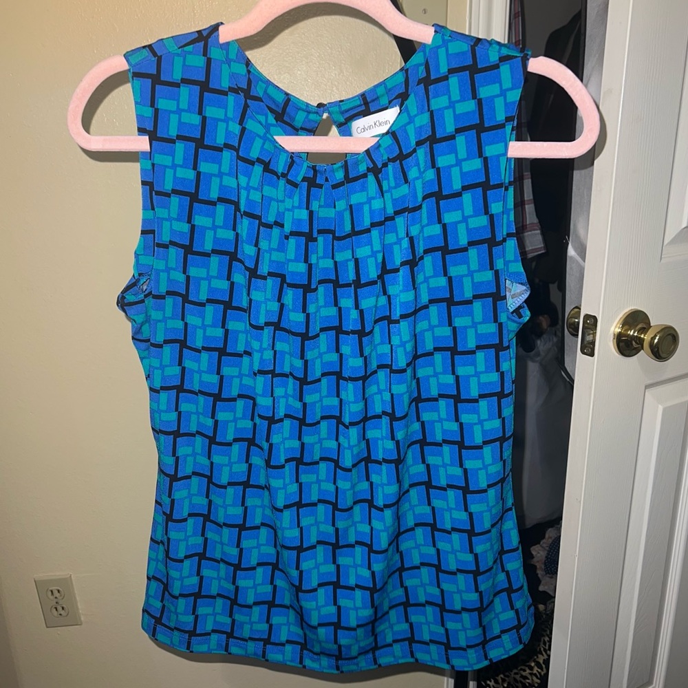 Calvin Klein Sleeveless Blouse
